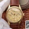 1 321 Patek Philippe Komplikationen Jahreskalender 1:1 Best Edition Swiss ETA315SQA Gold Zifferblatt