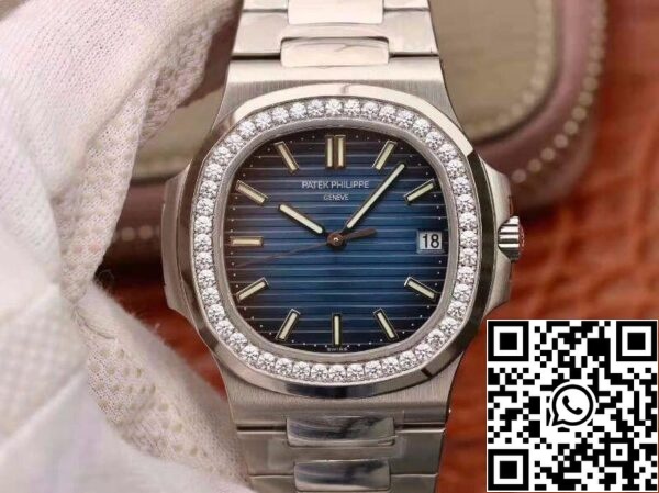 1 325 Patek Philippe Nautilus 5711 PF Factory 1:1 Best Edition Swiss ETA324 Quadrante blu