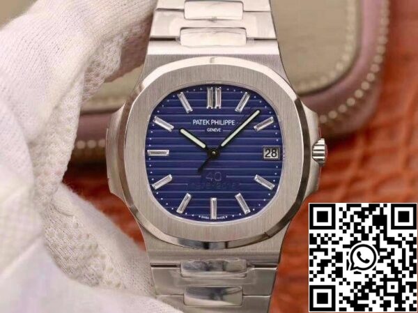 1 327 Patek Philippe Nautilus 5711/1P 40TH Anniversary PF Factory 1:1 Best Edition Suizo ETA324