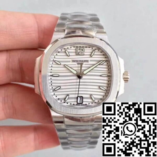 1 341 Patek Philippe Nautilus Senhoras 7118/1A-010 PF Factory 1:1 Melhor Edição Suíça ETA324