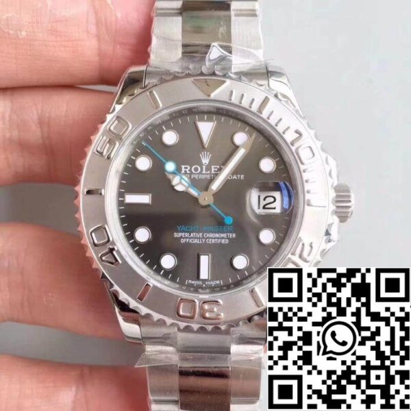 1 37 Rolex Yacht-Master 40mm 116622 JF Завод Механические Часы 1:1 Лучшее Издание Швейцарский ETA2824-2