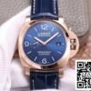 1 39 51bd2feb ddb6 4f0f a319 701f8d05a397 Panerai Luminor Marina Goldtech PAM01112 1:1 Best Edition VS Fabriek Blauwe Wijzerplaat Zwitsers P9010