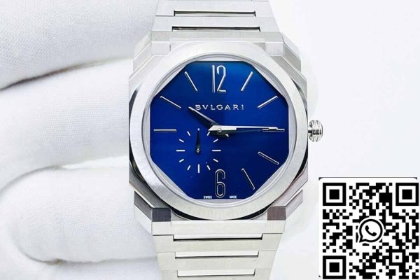 1 3 536dd5a3 b080 4338 89b1 4465d258229c Bvlgari Octo Finissimo 103431 1:1 Best Edition BV Factory Blue Dial