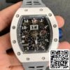 1 46 c1397a9f a724 462f 894e a94205118891 Richard Mille RM-011 1:1 Meilleure édition KV Boîtier en céramique blanche