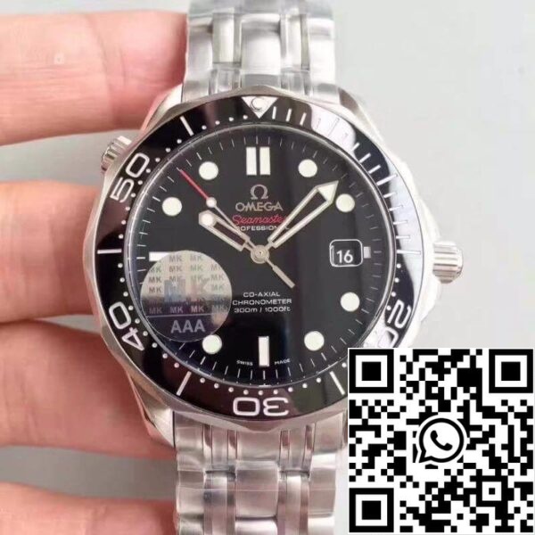 1 522 Omega Seamaster Diver 300M 212.30.41.20.01.003 MKS Factory 1:1 Best Edition Swiss ETA2824 black dial