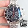 1 527 Omega Seamaster Diver 300M Chronograph 212.30.44.50.01.001 Mekaaniset kellot 1:1 Best Edition Sveitsin ETA7753 Musta kellotaulu