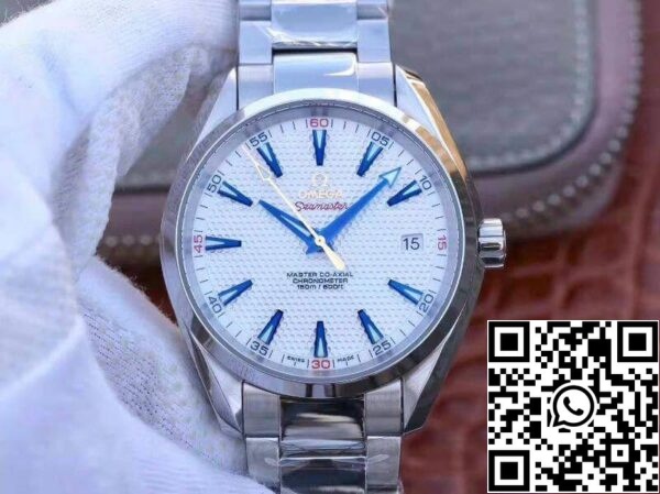 1 553 Omega Seamaster Aqua Terra 231.10.42.21.02.005 VS gyári 1:1 Best Edition Swiss ETA8500