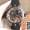 1 56 d80e6774 d067 46aa a209 a0bc046d3eee Roger Dubuis Excalibur Spidr RDDBEX0479 1:1 Meilleure édition JB Factory Tourbillon Bracelet noir