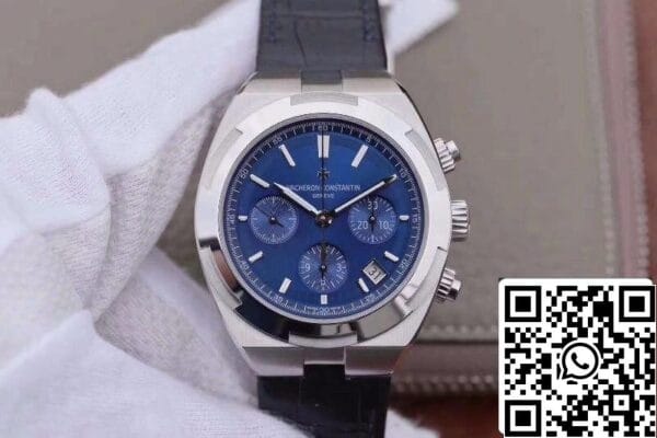 1 576 Vacheron Constantin Overseas 5500V/110A-B148 8F Gyári 1:1 Best Edition svájci ETA7750 kék számlap