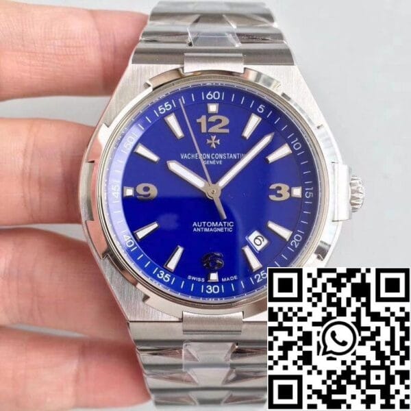 1 585 Vacheron Constantin Overseas 47040 JJ Factory 42mm 1:1 Best Edition Zwitserse ETA9015 Blauw Wijzerplaat