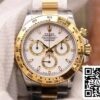 1 5 0e624748 1999 4e60 a440 a69a068db03e Rolex Daytona Cosmograph M116503-0001 1:1 Best Edition Noob Factory White Dial Zwitserse ETA4130