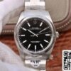 1 6 Rolex Oyster Perpetual 114300 39mm AR Fabriek 1:1 Beste Editie Zwitserse ETA3132 Zwarte Wijzerplaat