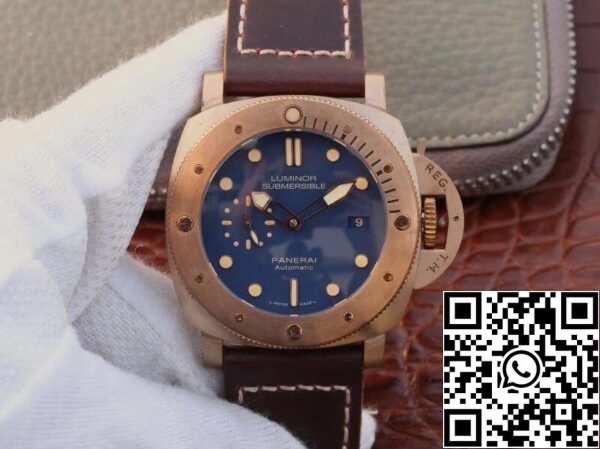 1 607 Panerai Luminor Submersibe PAM 671 VS Factory 1:1 Best Edition Sveitsin ETA P9010