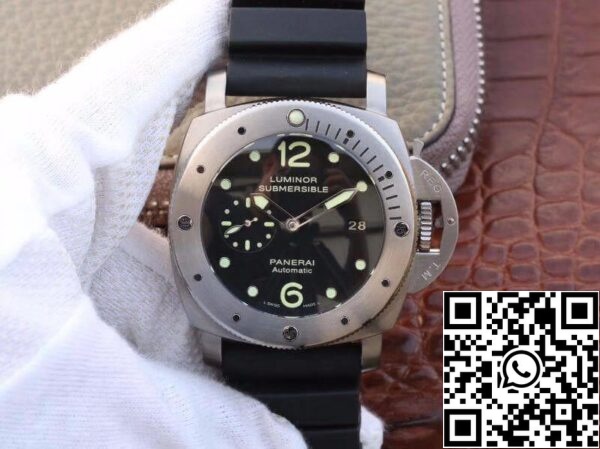 1 608 Panerai Luminor Submersível PAM571 VS Fábrica 1:1 Melhor Edição Suíça ETA7750