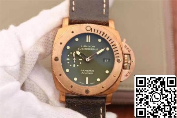 1 615 Panerai Luminor Submersível PAM382 VS Factory 1:1 Best Edition Swiss ETA P9000