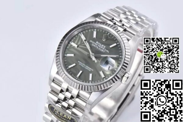 1 62 Rolex Datejust M126234-0047 36MM 1:1 Best Edition Quadrante verde pulito di fabbrica