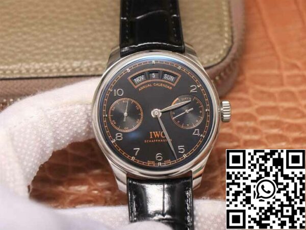 1 63 96f86806 3686 47ee b889 57a74f29cd32 IWC Portugieser Pisa Version 1:1 Best Edition YL Factory Black Dial