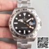 1 68 Rolex Explorer II 216570 Noob Factory V7 Horloges 1:1 Beste Editie Zwitserse ETA3187 Zwarte Wijzerplaat