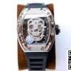 1 683 Richard Mille RM052 Z Factory 1:1 Best Edition svájci ETA6T51 fekete szíjjal