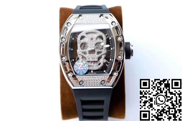 1 683 Richard Mille RM052 Z Factory 1:1 Best Edition Swiss ETA6T51 black strap