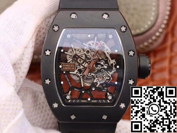 1 687 Richard Mille RM035 KV Factory 1:1 Migliore edizione Svizzera ETA8215