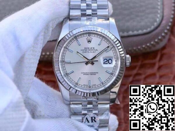 1 73 1312b76e 7b4c 4c68 a950 fef35c35bf55 Rolex Datejust II 36 126334 AR Tovarna 1:1 Najboljša izdaja švicarska ETA3135 Rhodium Dial