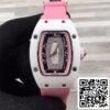 1 789 Richard Mille RM07 1:1 Best Edition Swiss ETA6T51 Rotes Zifferblatt mit Diamanten