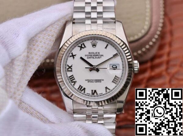 1 7 742567ea 510d 4bd0 8aea 433944ecb12a Rolex Datejust 116234 36mm AR Factory 1:1 Best Edition Sveitsin ETA3135 White Dial