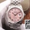 1 88 Rolex Datejust M126234-0031 1:1 Best Edition EW Factory Mostrador cor-de-rosa Swiss ETA3235