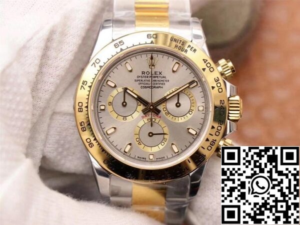 1 8 3659720c bf84 4e80 9a2d 3a15495b2382 Rolex Daytona Cosmograph M116503-0002 1: 1 Najboljša izdaja Noob Factory Gray Dial Swiss ETA4130