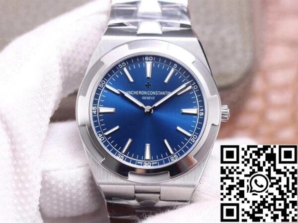 1 8 72e06083 9714 4c69 a5d8 b7e28ffdad7d Vacheron Constantin Overseas 2000V/120G-B122 Ultra Thin 1:1 Best Edition XF Factory Blue Dial Swiss ETA1120/1