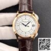 1 97 Patek Philippe Calatrava 5296R-001 1:1 Best Edition ZF Factory Różowe złoto Biała tarcza