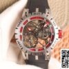 1 97 04d63e33 c38d 442d a674 87c8b5321fa9 Roger Dubuis Excalibur Spidr (king series) RDDBEX0622 Tourbillon JB Factory 1:1 Best Edition red skeleton dial Swiss RD505SQ