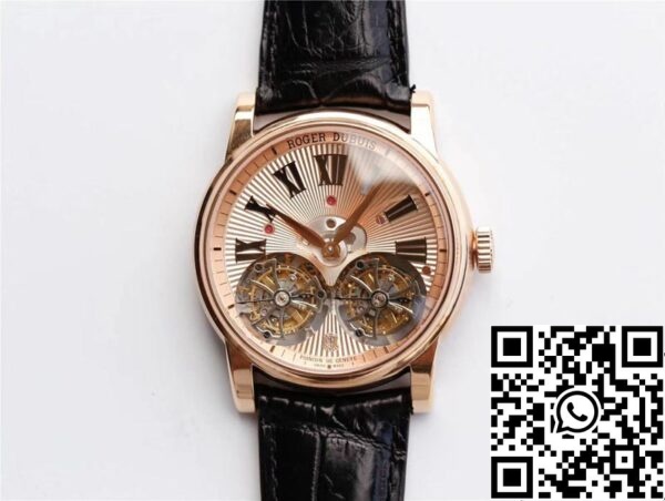 1 98 Roger Dubuis Hommage RDDBHO0562 1:1 Best Edition JB Factory Gold Dial Swiss RD100