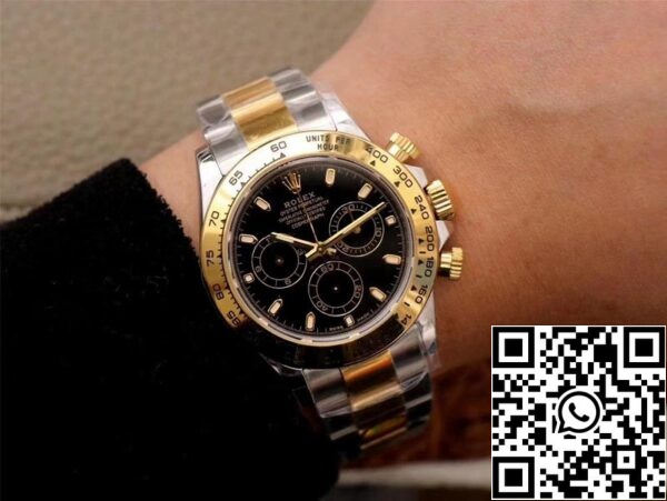 10 5 b04f1c17 3796 44d9 92d6 2924c544785a Rolex Daytona Cosmograph M116503-0004 1:1 Best Edition Noob Factory Quadrante Nero Svizzero ETA4130