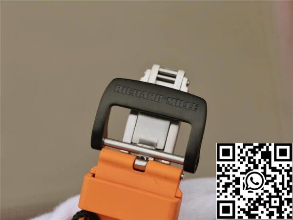 11 105 af50ed76 a402 48d2 9d60 d5b0934b0f06 Richard Mille RM11-03 1:1 Best Edition KV Factory Carbon Fiber Orange Strap