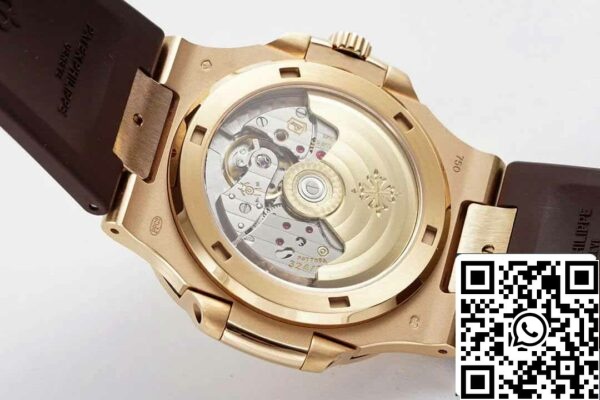 11 11 8843df6c c92f 4728 92c9 d2d502c6d841 Patek Philippe Nautilus 5711 1:1 Best Edition PPF Factory Brown Rubber Strap