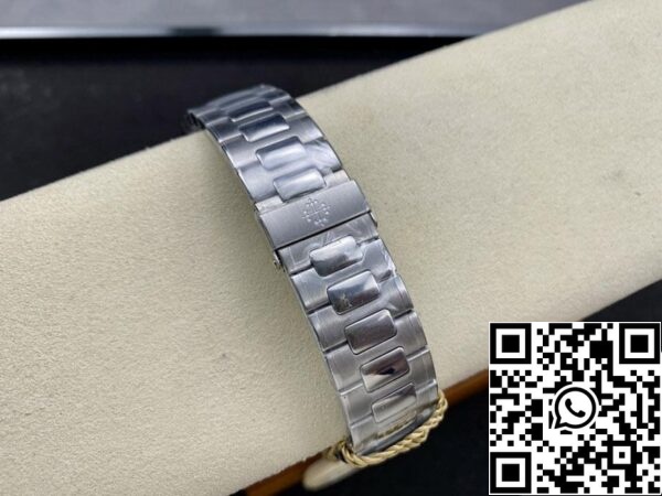 11 12 Patek Philippe Nautilus 5980/1A-019 1:1 Най-добро издание PPF Фабрика Бял циферблат