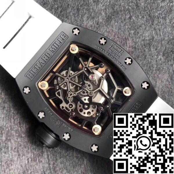 11 127 Richard Mille RM035 Americas KV Factory 1:1 Best Edition Fehér szíj