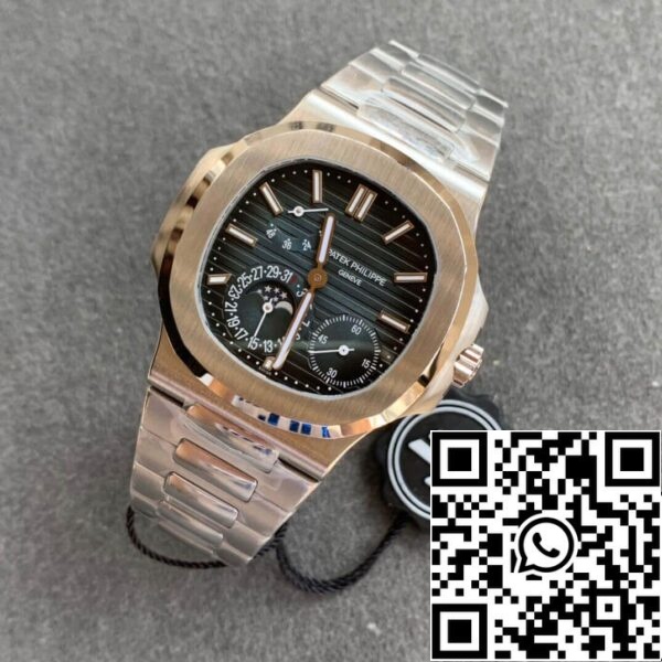 11 139 Patek Philippe Nautilus 5712/1A-001 1:1 Best Edition ZF Factory Cadran albastru închis