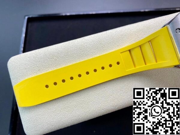 11 143 Richard Mille RM11 1:1 Best Edition KV Factory Titanium Yellow Strap