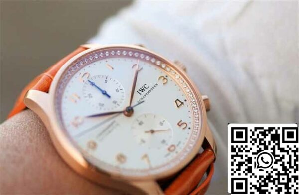 11 145 6a592744 6d8d 4968 a61c 07363be9cac2 IWC Portuguese ZF Factory 1:1 Best Edition Correa naranja