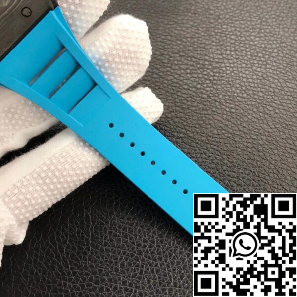 11 17 592db2e0 80ff 4219 971b ecbcf75bb02a Richard Mille RM055 1:1 Best Edition ZF Factory Blue Rubber Strap