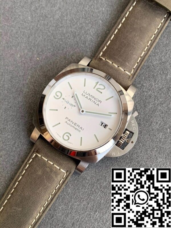 11 19 729acb34 7d24 4f86 a383 00c8db31ddad Panerai Luminor PAM01314 1:1 Best Edition VS Factory Λευκό καντράν