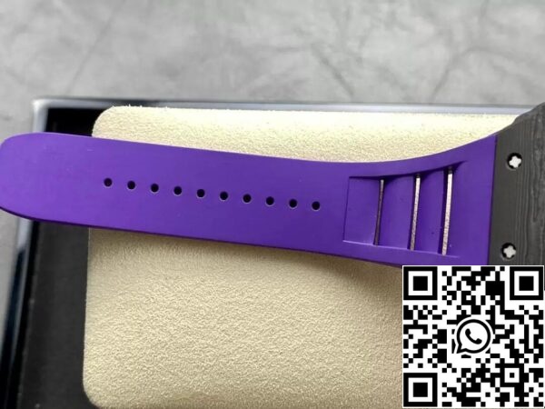 11 22 a830d9ee ab3b 4c5e bd3d 9c32f75d0307 Richard Mille RM35-02 1:1 Best Edition T+ Factory NTPT Carbon Fiber Purple Strap