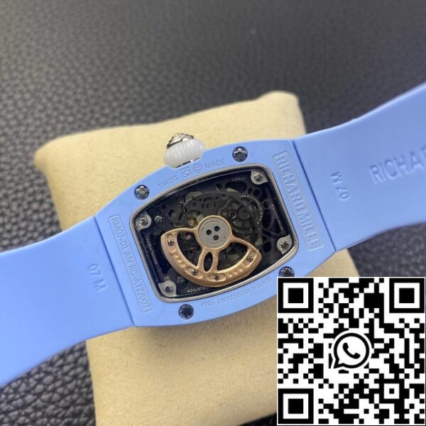 11 23 c4fb2bd0 0d9f 4fa7 aa11 44d27609d982 Richard Mille RM 07-01 1:1 베스트 에디션 RM 팩토리 블루 세라믹 케이스