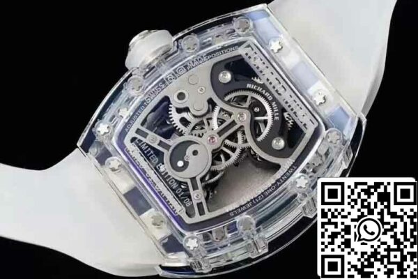 11 24 350b4789 ecd2 480d 81a4 10bb295e5efb Richard Mille RM26-01 Tourbillon Replica legjobb kiadás RM Factory gumiszíjjal