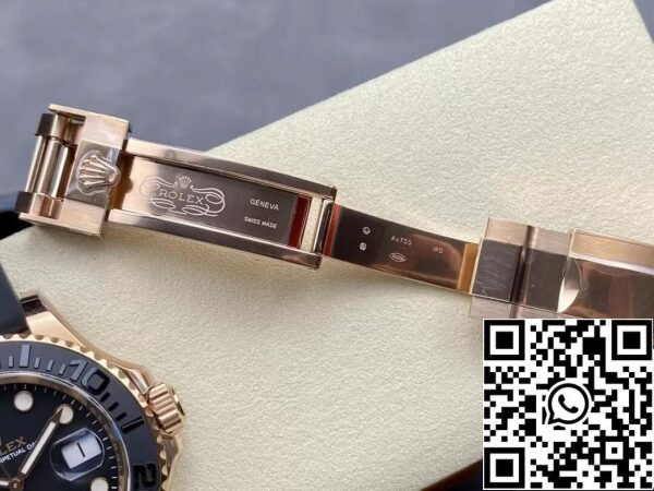 11 25 449f15fe ce74 487f ac73 0675c12be902 Rolex Yacht Master M126655-0002 1:1 Най-добро издание Чиста фабрика Розово злато