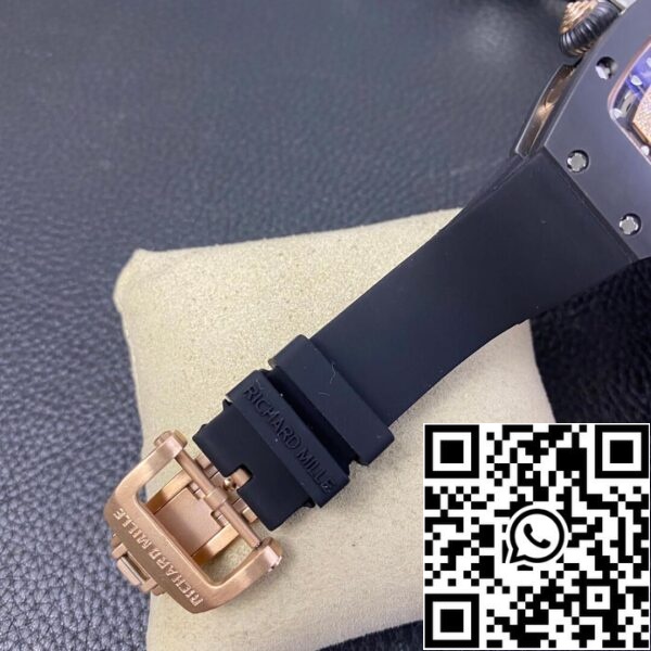 11 27 01122cd8 0c70 4eb2 8d09 efded876ee1e Richard Mille RM 07-01 1:1 Best Edition RM Factory Black Rubber Strap