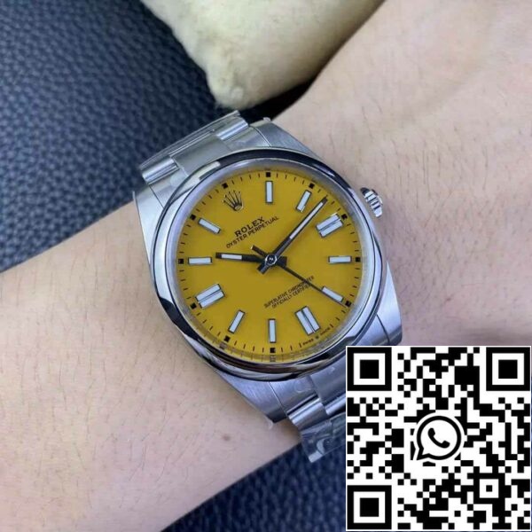 11 28 869bc69d d1fd 4958 b638 bd66c4c553ad Rolex Oyster Perpetual M124300-0004 41MM 1:1 Best Edition Clean Factory Quadrante Giallo